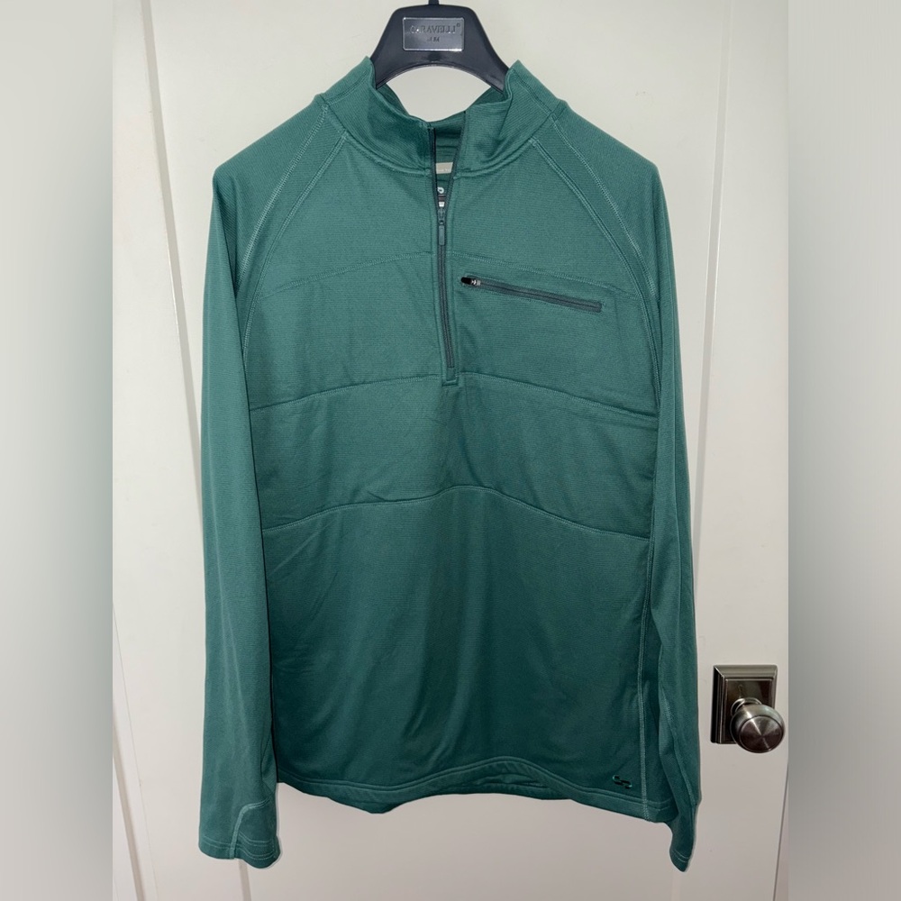 Oros Explorer 1/4 zip Solarcore foam rubber insulated pullover men's XXL NWOT